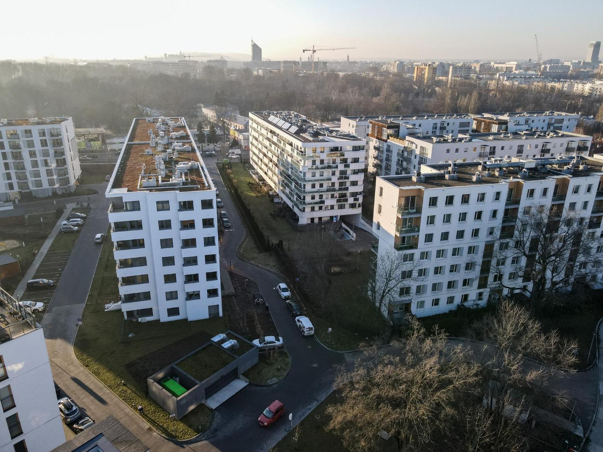Dabie Park Residence Cracovia Exterior foto