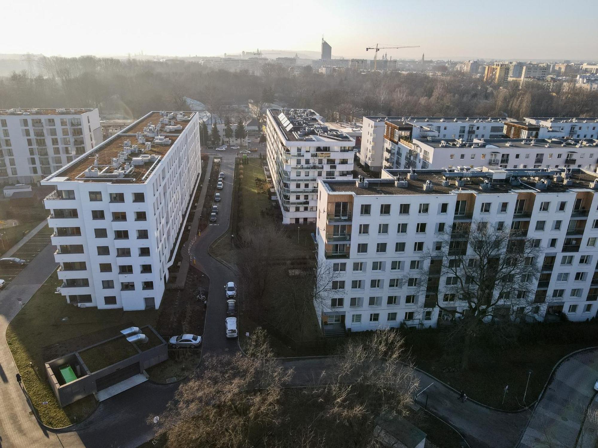Dabie Park Residence Cracovia Exterior foto