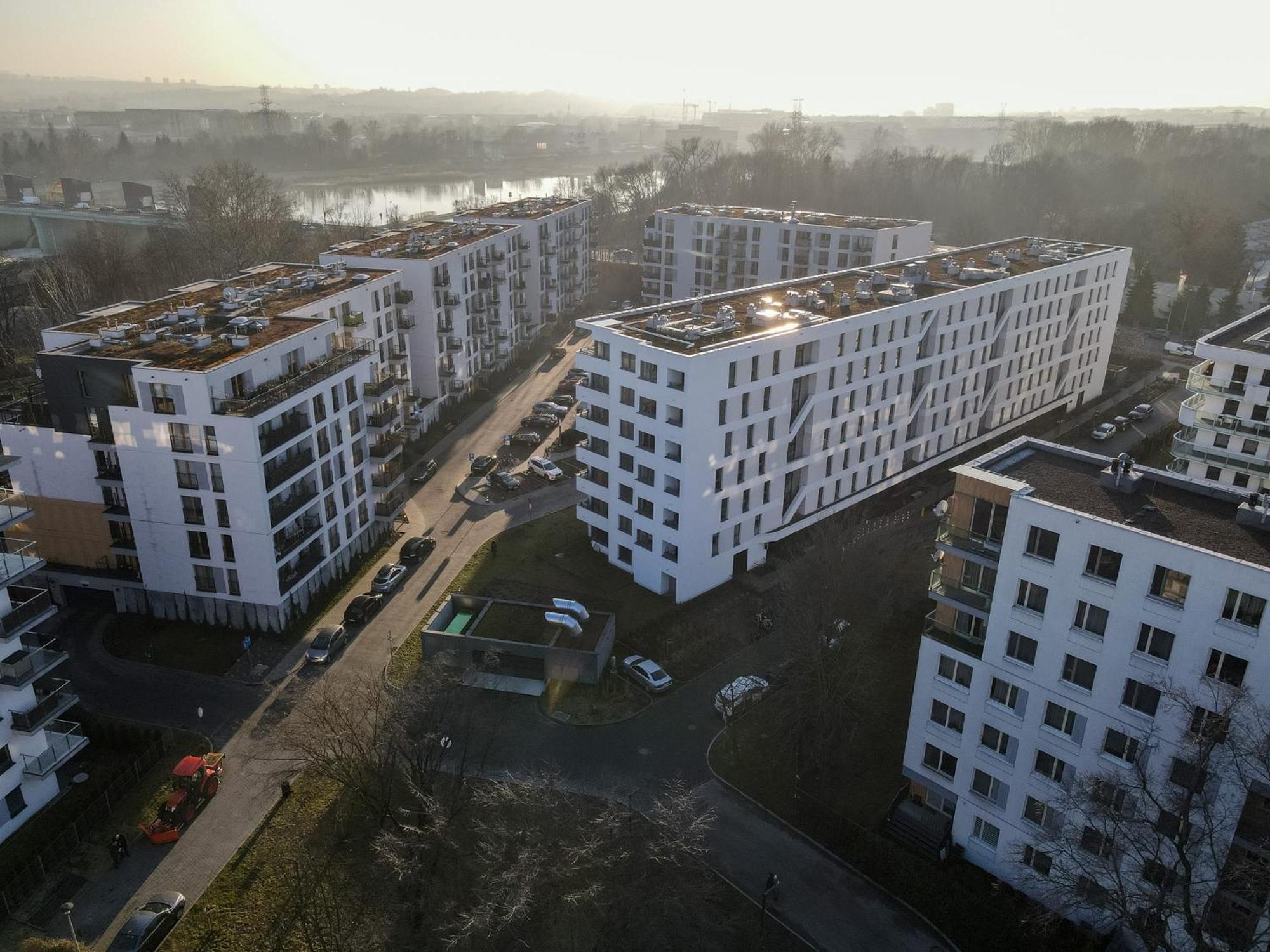 Dabie Park Residence Cracovia Exterior foto